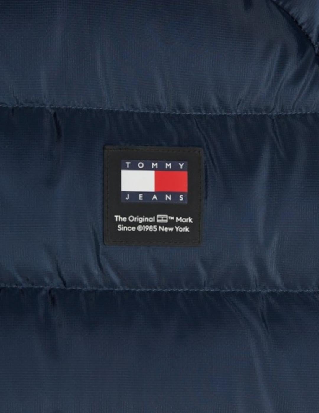 Tommy Jeans TJM Hooded LT Down Jacket EXT DM0DM17882 Chaquetas Acolchadas de Plumas, Azul (Dark Night Navy), XL para Hombre