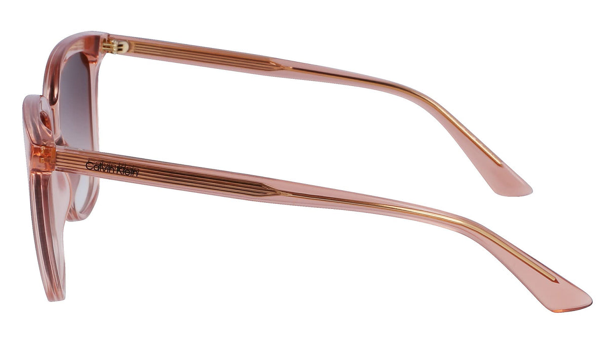 Calvin Klein Women's Sunglasses CK23506S - Rose with Gradient Brown Lens