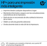 HP OfficeJet Pro 9120e, Impresora multifunción profesional de inyección de tinta A4 a color, copia, escáner, fax, Wi-Fi, impresión a doble cara automática, 22 ppm, 3 meses Instant Ink con HP+, Gris
