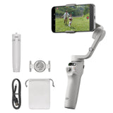 DJI Estabilizador para Smartphones OSMO Mobile 6, en Tres Ejes para teléfonos, Brazo Extensible Integrado, portátil y Plegable, estabilizador para videoblogs, vídeos de Youtube y TikTok