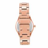 Fossil Stella Reloj para mujer, movimiento cronógrafo con correa de acero o piel, Tono oro rosa, 38MM