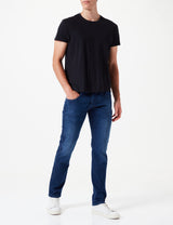 Replay Anbass Slim Fit Jeans con Power Stretch,para hombre,Azul (Medium Blue 009),33W / 32L