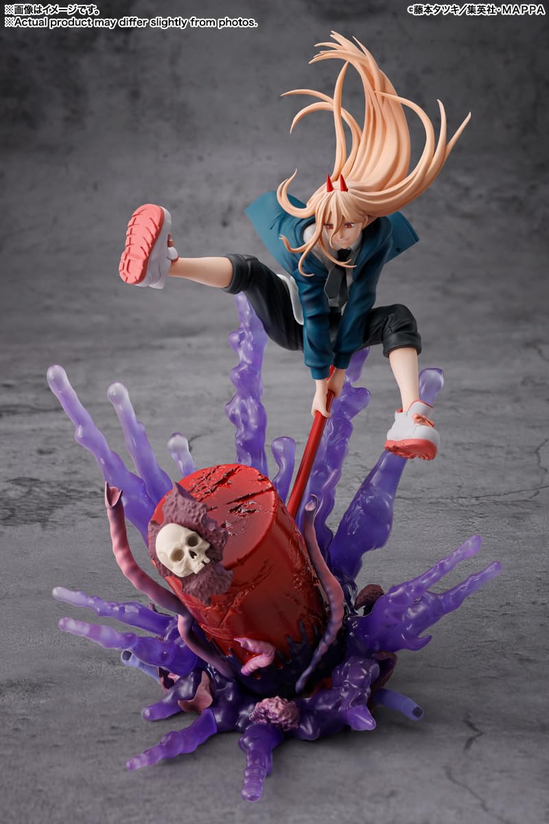 TAMASHII NATIONS - Chainsaw Man - Power, Bandai Spirits FiguartsZero Figura Coleccionable