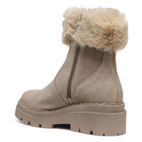 Geox D Felleny G, Bota de Tobillo Mujer, Taupe Beige, 37 EU