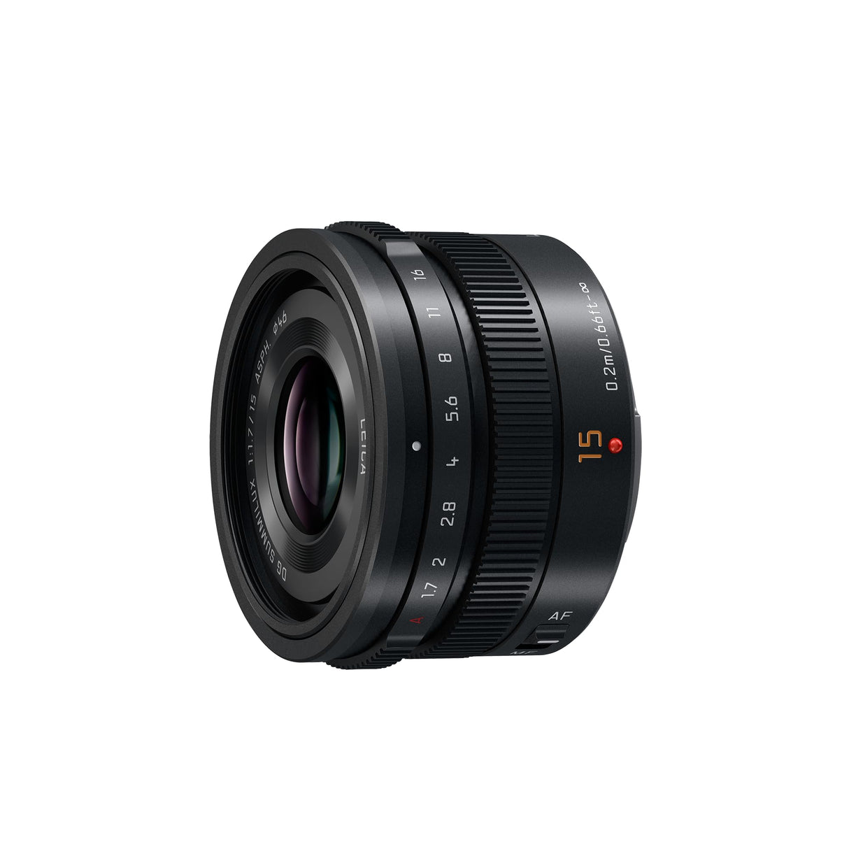 PANASONIC Objetivo Leica DG Summilux 15mm f/1,7 Noir
