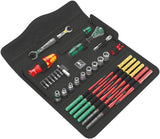 WERA-05135870001-Kraftform Kompakt W 2 - Conjunto con mango y varillas intercambiables, Tri-wing