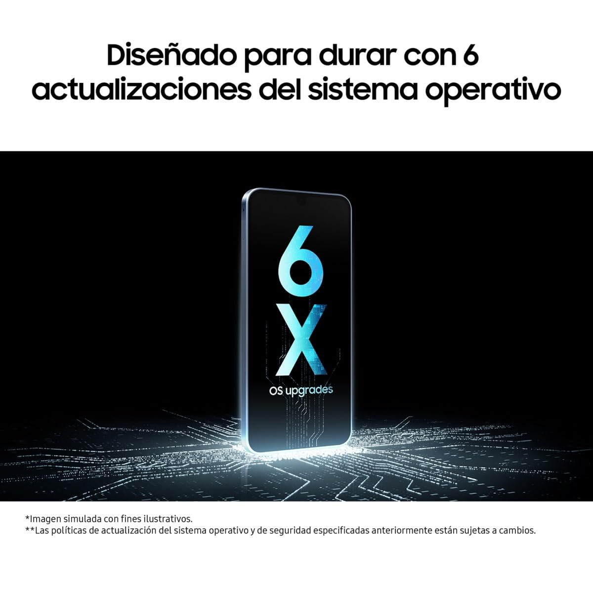 Samsung Galaxy A16 4G LTE, Teléfono Móvil Android, Pantalla 6,7" Super AMOLED, Múltiples Cámaras, Almacenamiento 128GB, Negro (Versión Española), Garantía del Fabricante 3 Años + 1 Año Extra