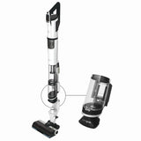 Hoover Aspiradora Escoba Sin Cable Potente con Corner Genie™ para Limpiar Todos los rincones, Cepillo Anti-Enredos, Luces LED, 2 Baterías [HFX]