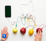Playtronica MIDI-CONTROLLER PLAYTRON (controla instrumentos de software, hasta 16 objetos, expresión creativa, latencia imperceptible, portátil, conexión USB, bolsa), negro