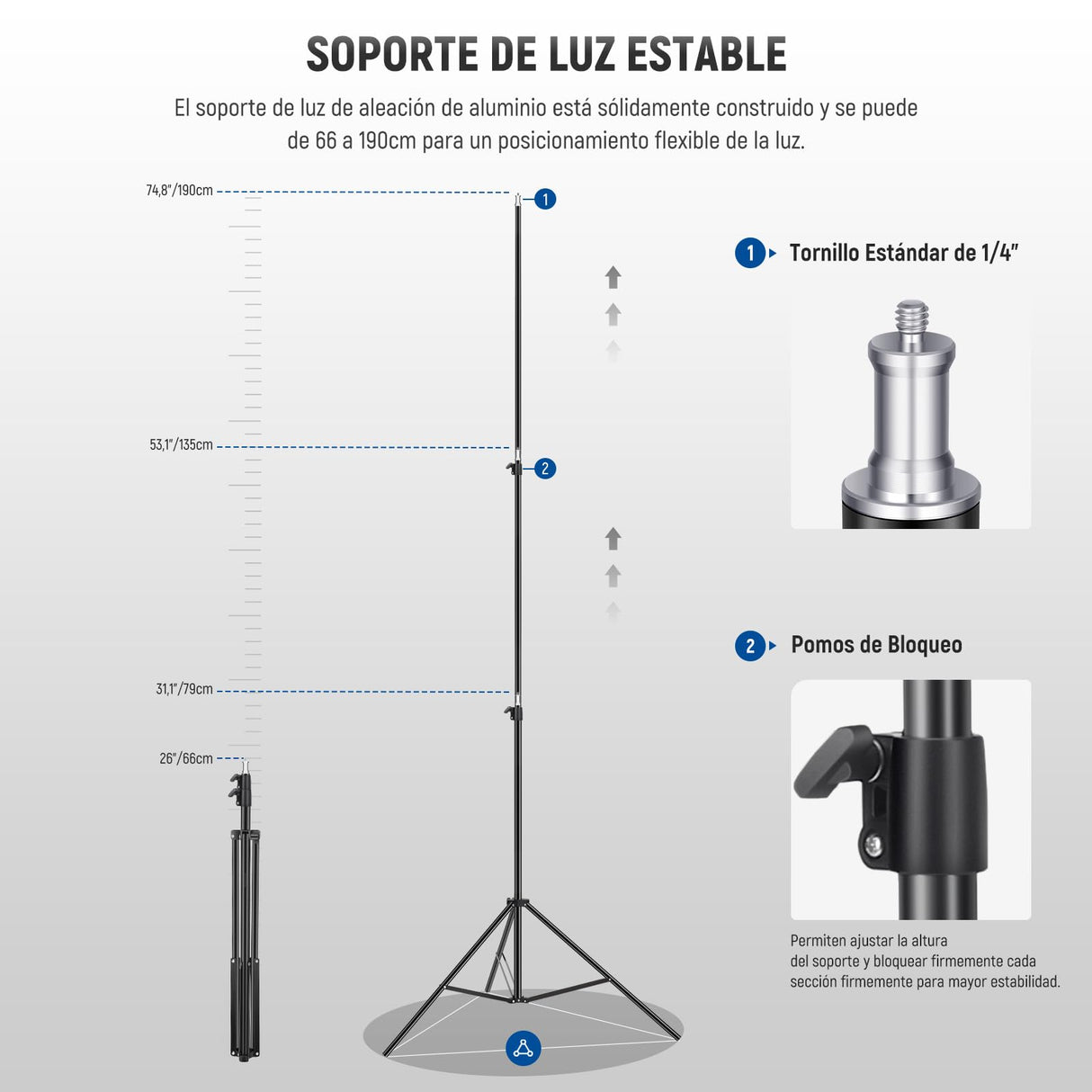 NEEWER Bicolor Luz LED Estudio con Trípode Viseras, Panel Video Key Lighting para Grabación Video, Streaming, Sesión de Fotos, Fotografía, 660 Leds, 3200K-5600K, 3300lx/1m, Regulable CRI96+, NL660