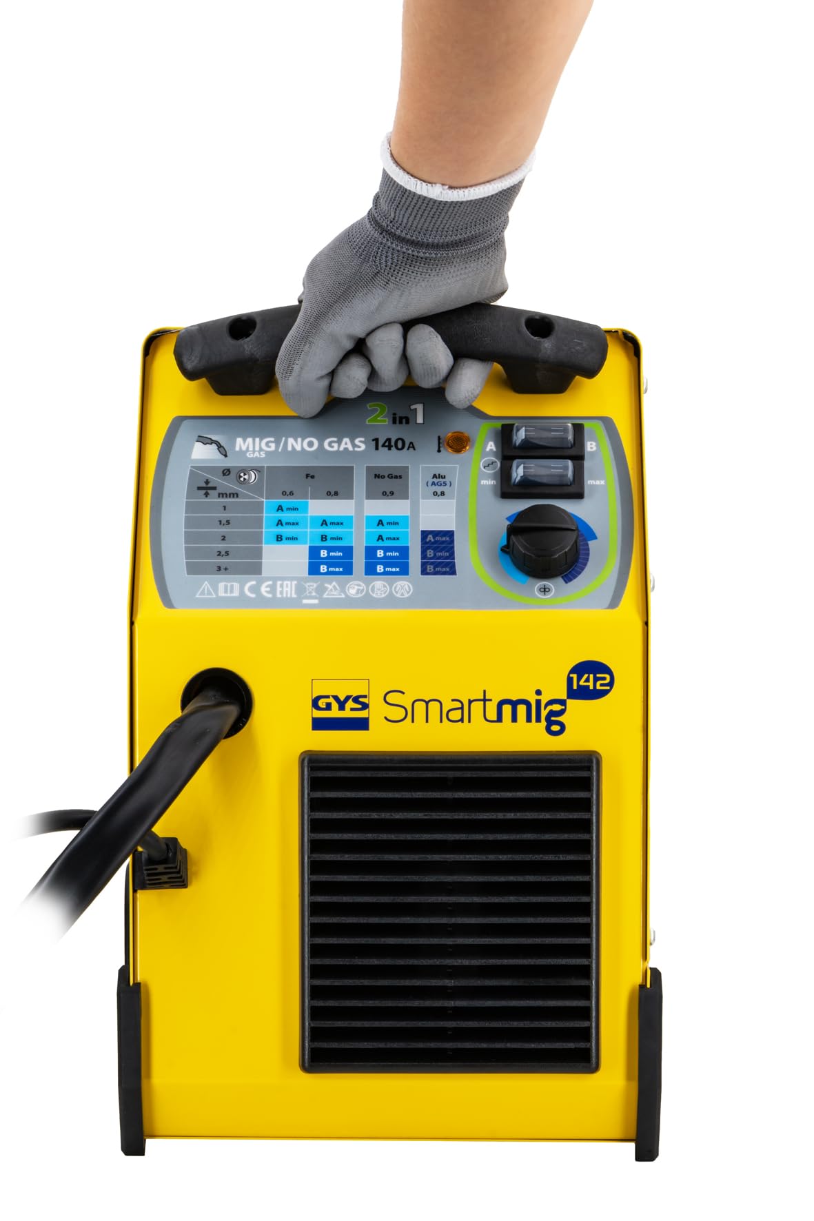 GYS - EQUIPO DE SOLDADURA SMARTMIG 142 (S/ MANO)