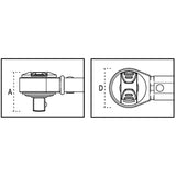 Beta 665/30 - Llave dinamométrica mecánica de lectura digital para aprietes a la derecha