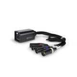 Palmer AoC Loom XLRm Cable adaptador multinúcleo de audio sobre Cat de etherCON a 4 x XLR macho