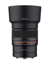 ROKINON Teleobjetivo Sellado de Alta Velocidad F1.4 de 85 mm para cámaras Canon R sin Espejo