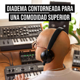 RØDE Auriculares DJ Profesionales NTH-50 con Cable sobre la Oreja | Duraderos, cómodos, Audio Hi-Fi | Músicos, cineastas, Creadores (Negro)