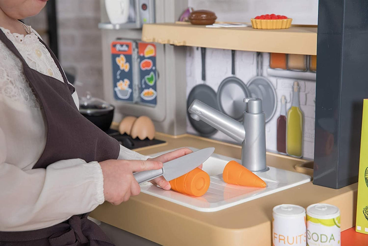 Smoby - Restaurante Chef Corner Extra Grande con Altura Ajustable, para Niños a Partir de 3 Años, 76 x 23.5 x 82 cm