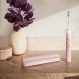 Philips Hx9911/84 Sonicare Diamond Clean 9000 Series, cepillo de dientes eléctrico eléctrico, rosa, 1 unidad, paquete de 1