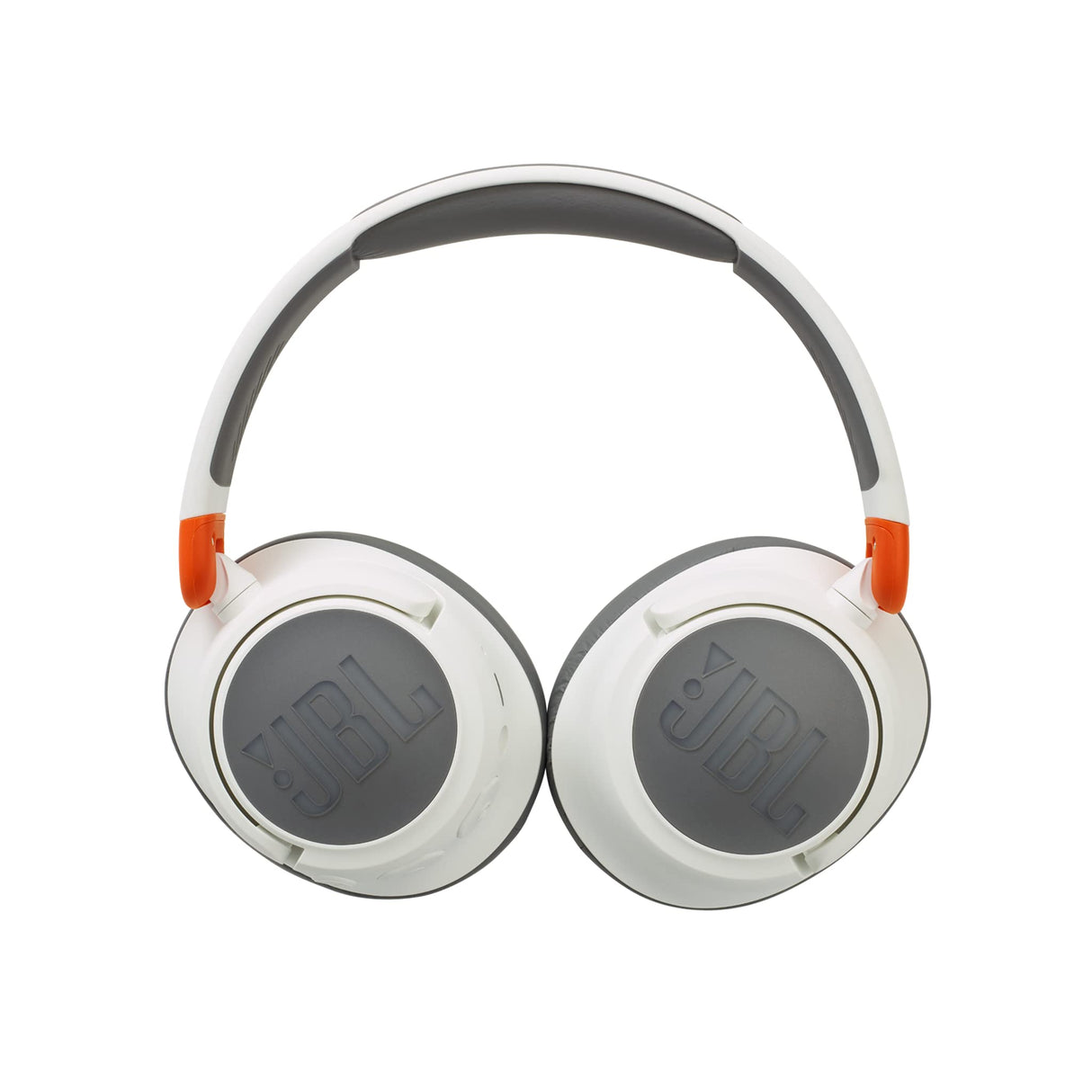 JBL JR460 NC Auriculares inalámbricos Over Ear portátiles con Bluetooth y cancelación de ruido, para niños, hasta 20 horas de duración y una carga rápida, blanco