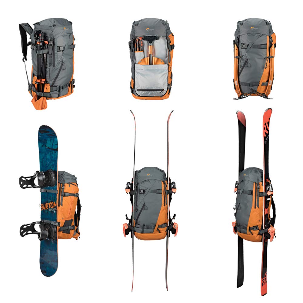 Lowepro Powder BP 500 AW LP37231-PWW - Mochila al Aire Libre para Caminar, Senderismo, Senderismo y Deportes de Invierno para Equipos de Foto/Video y artículos personales (Compatible con cámaras