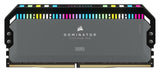 Corsair Dominator Platinum RGB DDR5 64 GB (2 x 32 GB) 5200MHz C40 Memoria optimizada de AMD (12 LED RGB CAPELLIX ultrabrillantes, Refrigeración DHX patentada, Compatibilidad con AMD Expo) Gris Frío