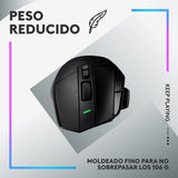 Logitech G G502 X PLUS LIGHTSPEED Ratón inalámbrico RGB para Gaming - Ratón óptico con interruptores híbridos LIGHTFORCE, LIGHTSYNC RGB, sensor HERO 25K, compatible con PC - macOS/Windows - Negro
