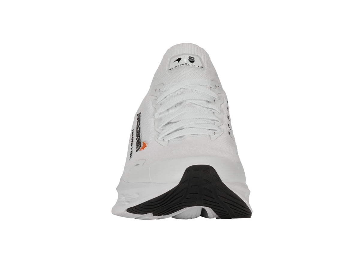 K-Swiss Impls Trnr X Mclaren, Zapatillas Hombre, Wht Blk Papaya, 42.5 EU