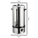Saro 317 – 2000 de vino caliente y agua caliente Caldera Modelo Hot Drink, 19 L, 2400 W