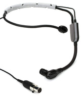 Shure SM35-TQG - Micrófono condensador de diadema inalámbrico para actuaciones con ajuste fácil, paravientos y conector TA4F (TQG) mini de 4 pines Conectar
