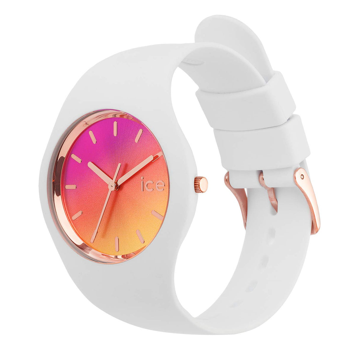 ICE-WATCH Sunset California Reloj para Mujer Analógico de Cuarzo japonés con Brazalete de Silicona IC015750