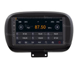 Jf Sound car audio system Autorradio de Ajuste Personalizado para Fiat 500X Android GPS Bluetooth WiFi Dab USB Pantalla táctil Full HD 9" procesador de 8 núcleos y comandos de Voz