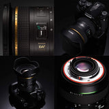 HD Pentax-DA 11-18mmf2.8Ed DC AW Zoom Ultra Gran Angular de 17-27,5mm (Equivalente en 35 mm) Resistente Al Clima Fotos Nítidas y con Un Alto Contraste Sin Reflejos Ni Efecto Fantasma AF Silencioso