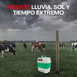 Pastor eléctrico Llampec Mod.16 con batería 12V – 4 J, 9.500 V y 40 km de alcance – Ideal para ganado equino, vacuno, porcino, ovino y animales salvajes – Batería y panel solar no incluidos