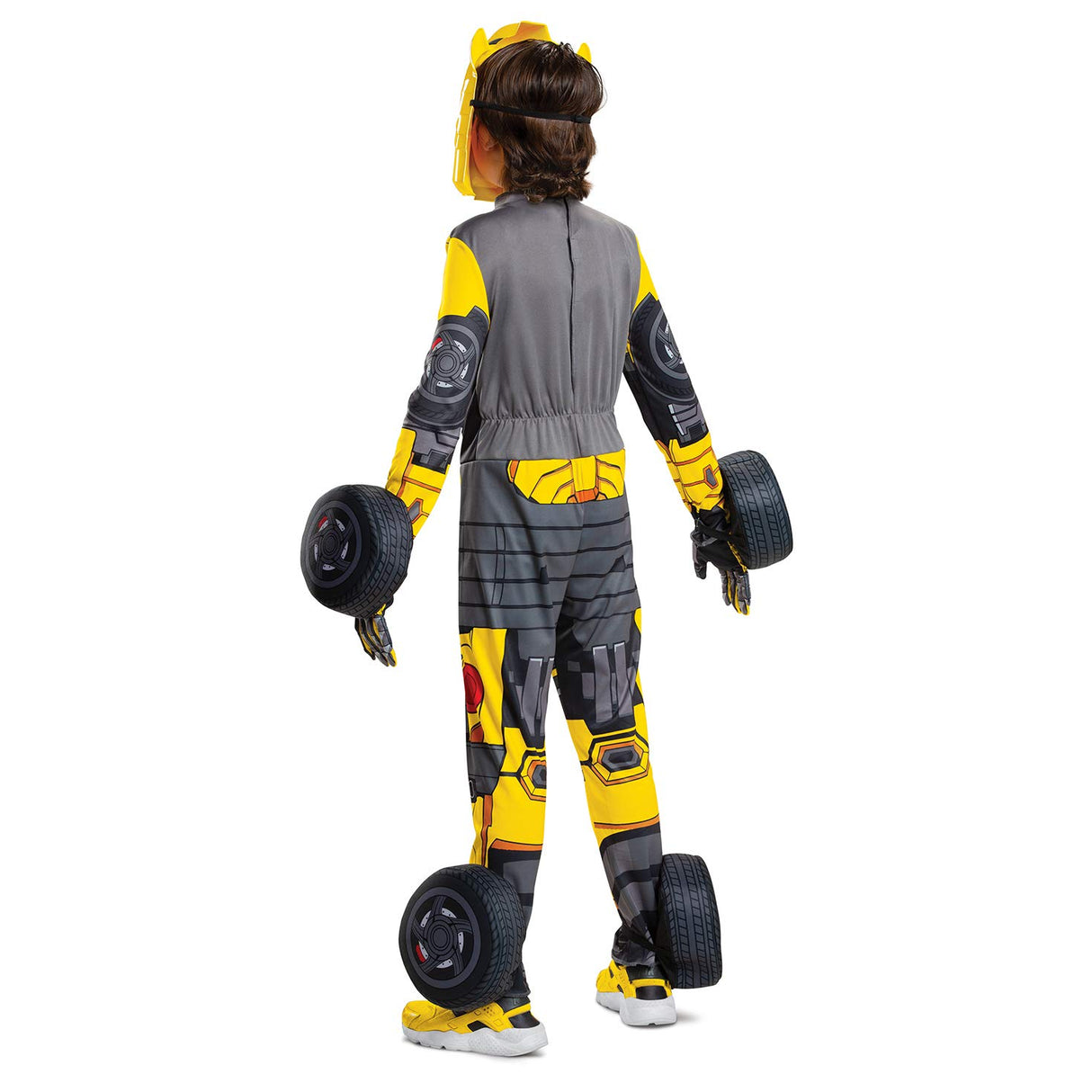 DISGUISE DISK103509L - Disfraz de abejorro de Transformers Converting Transformers, para niño, amarillo, pequeño de 4 a 6 años