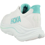 HOKA One One 1162031-WTCL Clifton 10 Mujer White/Cielo Blue EU 41 1/3