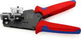 Knipex Alicate pelacables de precisión con cuchillas de forma precisa bruñido, con fundas multicomponentes 195 mm 12 12 10