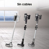 Hisense HVC6464A Aspirador Escoba sin cable, 25.2V, autonomía hasta 60 minutos , indicador LED de carga, accesorios para aspirar y fregar suelos con cepillo mopa