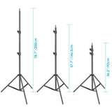 NEEWER 18"/45cm Aro de Luz LED W/Soporte, Soporte Teléfono, Zapata Fría, Filtros, 58W 5600K 0-100% Regulable Gran Anillo Luz Selfie para Cámara Live Stream Maquillaje Estudio Foto Video, RL-18
