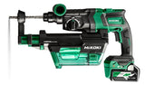 HIKOKI DH36DPEWEZ Batería Bohr y Cincel DH36DPE (HSC IV) + extracción de polvo (SDS-plus) (2,5 Ah) 36 V, color verde