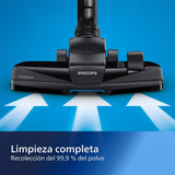 Philips PowerPro Compact Serie 3000 Aspirador de Mano sin Bolsa - 900 W, con Depósito, Filtro HEPA y Boquilla TriActive (FC9332/09)