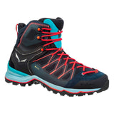 SALEWA WS MTN TRAINER LITE MID GTX, Botas de Senderismo Mujer, Premium Navy Blue Fog, 42 EU
