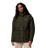 Columbia Drop Ridge II Chaqueta Impermeable 3 en 1, Diseño Dinámico, Reflectante de Calor, Ajuste Personalizable, Sherpa Acogedora, Barrera Impermeable - Mujer
