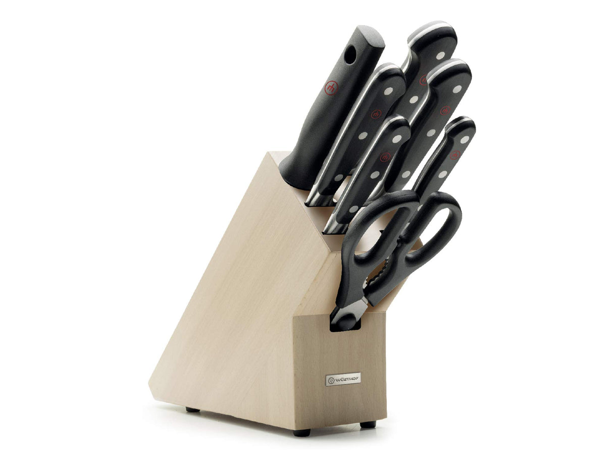 WÜSTHOF Classic Bloque cuchillos con 7 piezas
