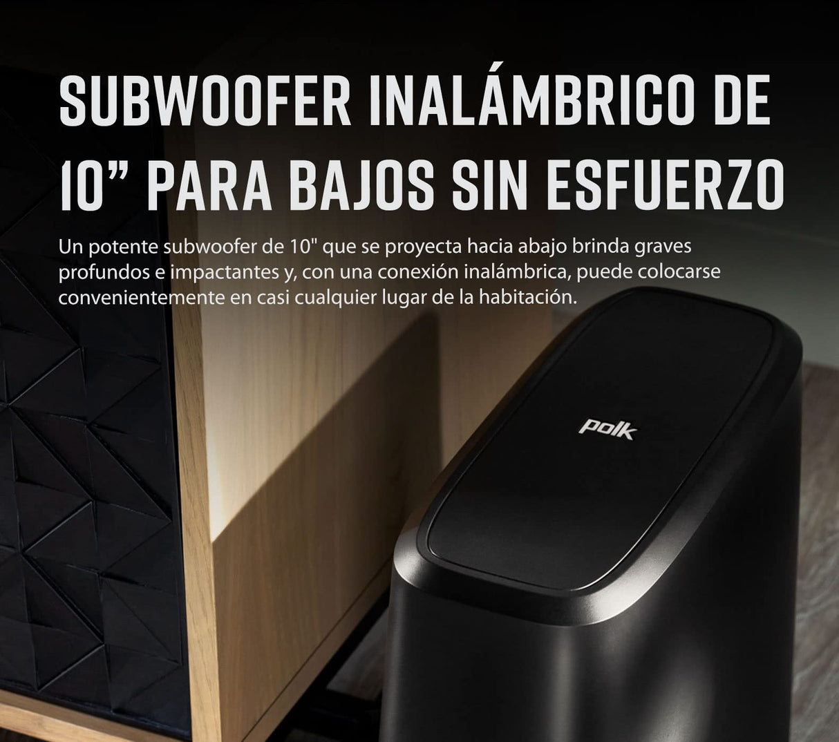 Polk Audio MagniFI Mini AX Barra de Sonido 2.1 con Tecnología Dolby Atmos