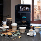 Cecotec Cafetera Superautomática Táctil Cremmaet Touch OCS. 1500W, 19 Bares, Pantalla TFT, Sistema Thermoblock, Limpieza Automática, Depósito de 400g de Café en Grano, 2L de Agua y 600ml de Leche