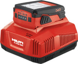 Hilti 2028875 Cargador rápido batería de Ion Litio C 4/36-350 230V (Compatible con 12 V, 14 V, 22 V y 36 V. Salida 9 A y 350 W. En Caja)