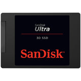 SanDisk Ultra 3D SSD 4 TB SATA 2.5", 3D NAND Technologie, n-Cache 2.0 Technologie, con hasta 560 MB/s, Negro