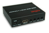 ROLINE Extractor Audio HDMI 4K2K LPCM7.1, Negro