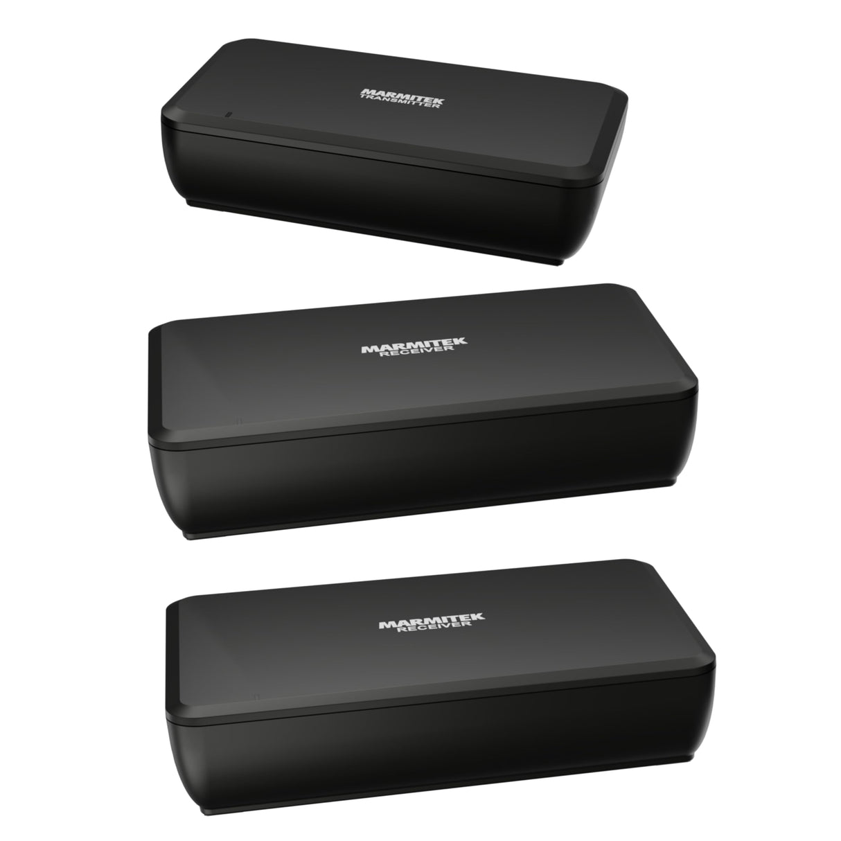 Transmisor de Audio Marmitek para Altavoces - Marmitek Speaker Anywhere 750 - Audio inalámbrico - Conexión de Dos Altavoces HiFi - 1 transmisor / 2 receptores (50 W RMS)