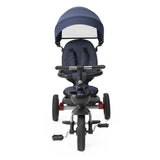 Chicco, 4in1 Trike Triciclo con Estructura de Metal, Ruedas Goma EVA, Cinturón de 4 Puntos, Manillar Telescópico y Capota Desmontable, Cochecito con Asiento Reversible, Cesta, Juguete 6 Meses - 5 Años