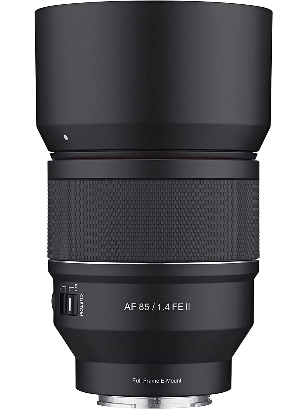 SAMYANG Lente de Enfoque automático con teleobjetivo de fotograma Completo F1.4 AF Series II de 85 mm para Sony E (SYIO85SE2-E), Color Negro